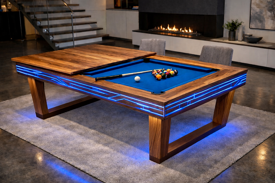 Billiard table lumineuse naturelle design unique par Design'Air